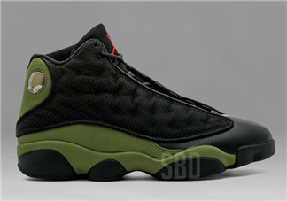 air jordan 13 olive多少錢？aj13橄欖綠配色專柜價(jià)格