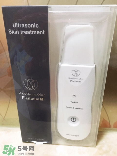 aqua黑頭鏟怎么用？aqua queana毛孔清潔儀使用方法