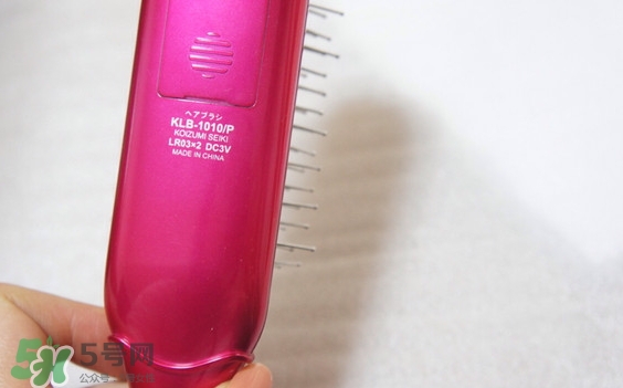 小泉成器音波電動(dòng)梳怎么用？小泉成器音波震動(dòng)梳子使用方法