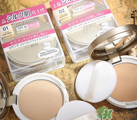 cezanne倩麗蜜粉餅怎么樣？倩麗粉餅色號試色