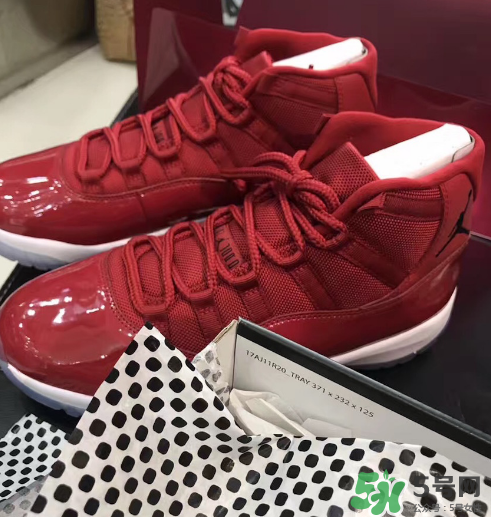 air jordan 11 gym red安東尼全紅配色實(shí)物怎么樣？