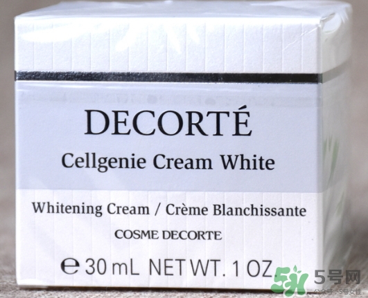 黛珂cellgenie white面霜怎么樣？黛珂cellgenie面霜怎么用