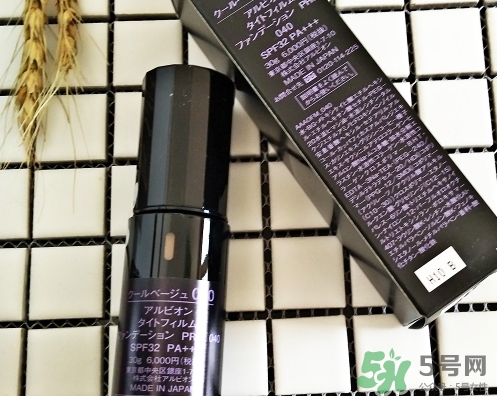 albion奧爾濱小顏粉底霜怎么用？奧爾濱小顏粉底霜色號