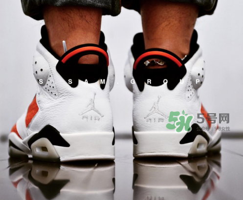 air jordan 6 gatorade配色上腳效果怎么樣？