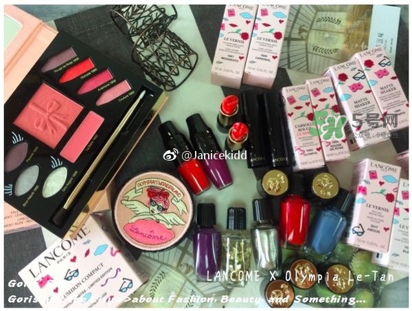 蘭蔻olympia夢幻樂園限量彩妝怎么樣_色號試色 蘭蔻olympia夢幻樂園限量彩妝怎么樣_色號試色