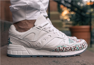 saucony與tblake聯(lián)名涂鴉小白鞋怎么買_在哪買？