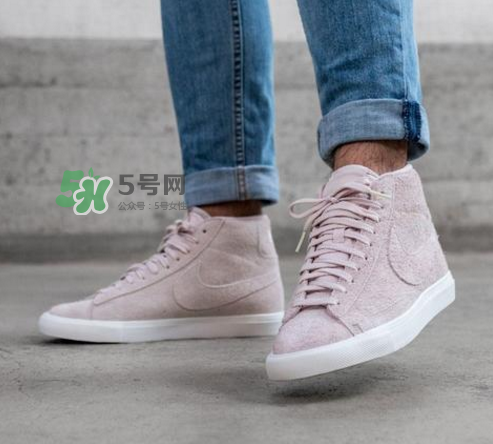 nike blazer mid粉色麂皮多少錢_在哪買？