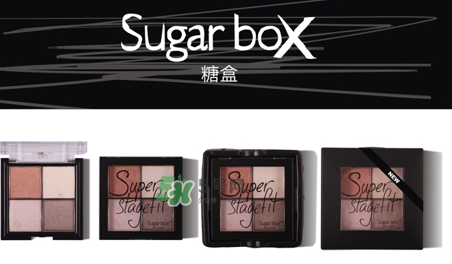 sugarbox糖盒眼影怎么樣？sugarbox糖盒眼影色號試色