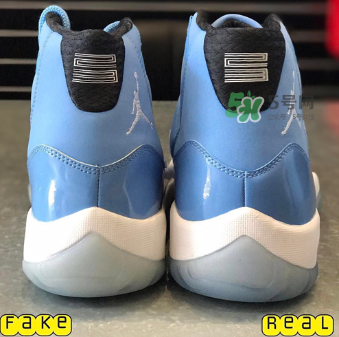 air jordan 11北卡藍(lán)真假怎么分辨？aj11北卡藍(lán)真假鑒定