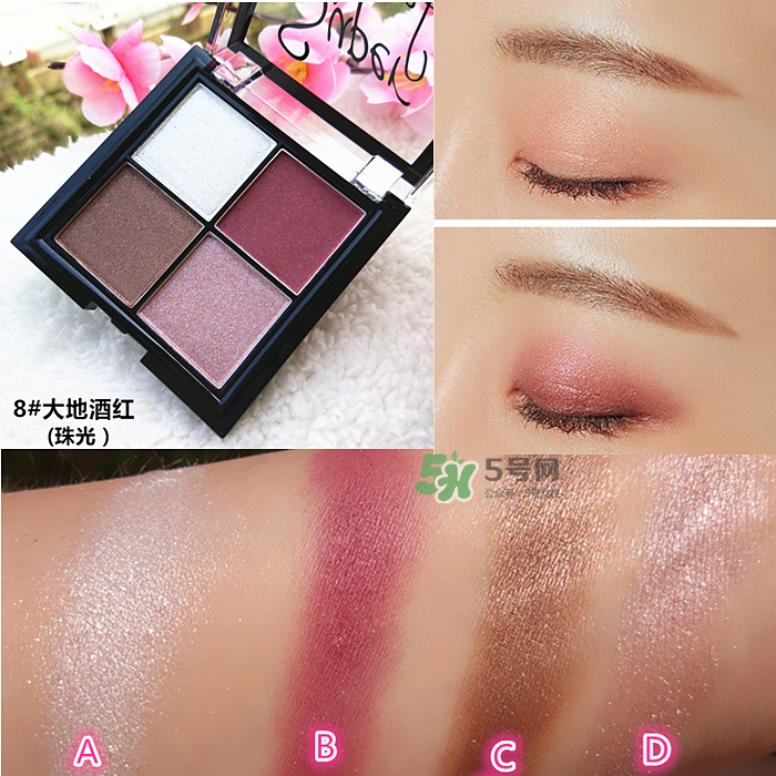 sugarbox糖盒眼影怎么樣？sugarbox糖盒眼影色號試色