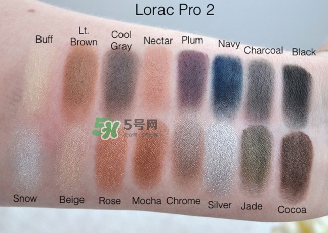 lorac pro1代2代哪個好?lorac pro1代2代試色對比 lorac pro1代2代哪個好?lorac pro1代2代試色對比