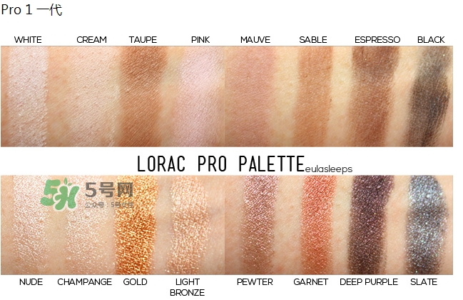 lorac pro1代2代哪個好?lorac pro1代2代試色對比 lorac pro1代2代哪個好?lorac pro1代2代試色對比