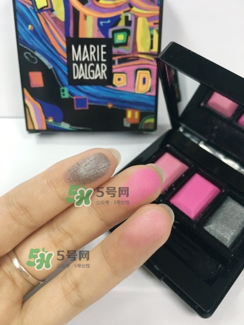 瑪麗黛佳多米諾創(chuàng)意眼影測評(píng)_瑪麗黛佳多米諾眼影試色