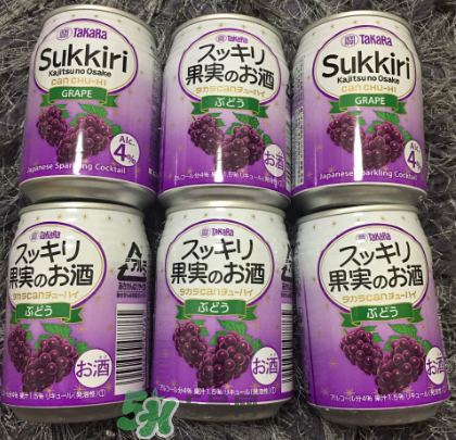 日本takara加氣雞尾酒好喝嗎？takara加氣雞尾酒有幾個口味？