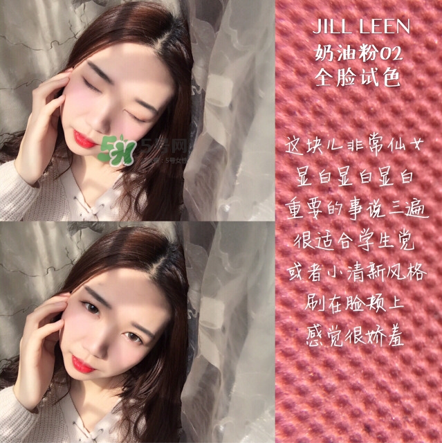 jill leen腮紅色號(hào)_jill leen腮紅試色圖 jill leen腮紅色號(hào)_jill leen腮紅試色圖