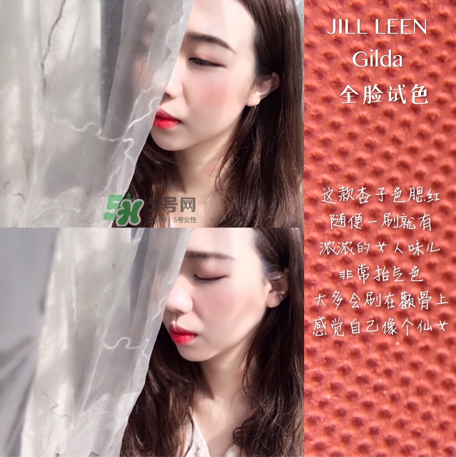 jill leen腮紅色號(hào)_jill leen腮紅試色圖 jill leen腮紅色號(hào)_jill leen腮紅試色圖