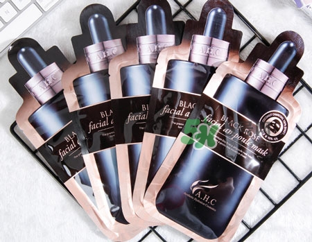 ahc黑美人系列面膜有幾款_每款有什么功效 ahc黑美人系列面膜有幾款_每款有什么功效