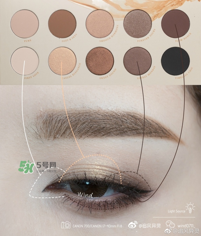 zoeva naturally yours眼影盤(pán)怎么畫(huà)？naturally yours教程