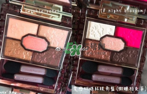 JILL STUART2017秋季愛(ài)戀蝴蝶結(jié)眼影盤(pán)試色_色號(hào)