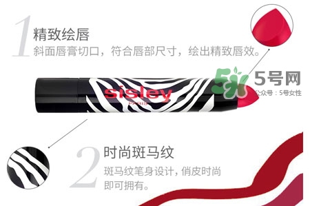 希思黎斑馬紋唇膏筆色號_希思黎斑馬紋口紅試色圖 希思黎斑馬紋唇膏筆色號_希思黎斑馬紋口紅試色圖