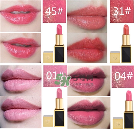 tom ford黑管色號(hào)_tf黑管試色大全