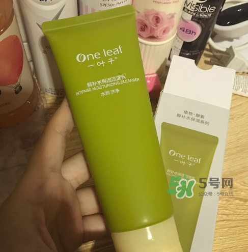一葉子鮮補(bǔ)水洗面奶怎么樣？一葉子鮮補(bǔ)水潔面乳好用嗎？