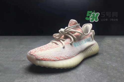 adidas yeezy boost 350 v2 chalk coral粉斑馬是真的嗎？