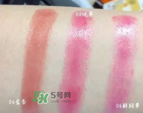 SUQQU2017年秋冬新款光影滋潤唇膏試色_色號 SUQQU2017年秋冬新款光影滋潤唇膏試色_色號