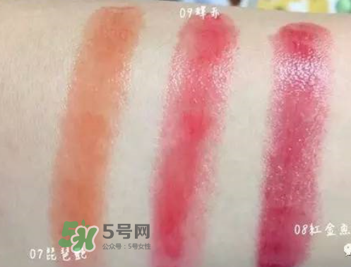 SUQQU2017年秋冬新款光影滋潤唇膏試色_色號 SUQQU2017年秋冬新款光影滋潤唇膏試色_色號