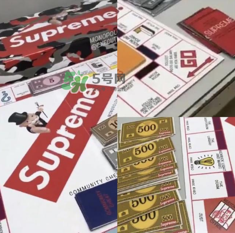 supreme版大富翁是什么樣的？大富翁和supreme聯(lián)名是真的嗎？