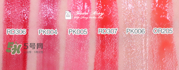 愛麗小屋冰淇淋唇釉哪個好看？愛麗小屋冰淇淋唇釉試色