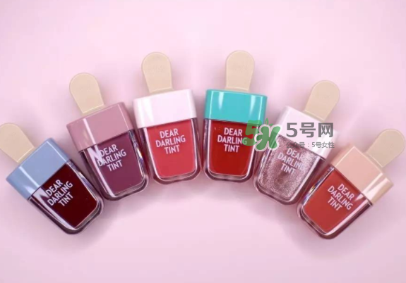 愛麗小屋冰淇淋唇釉哪個好看？愛麗小屋冰淇淋唇釉試色