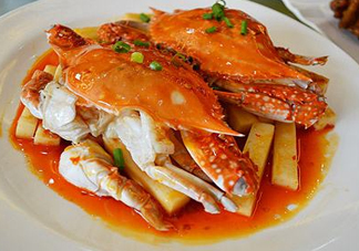 梭子蟹炒年糕孕婦可以吃嗎？梭子蟹炒年糕怎么做？