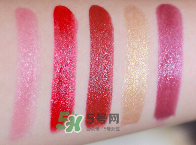 2017歐萊雅新款固體唇膏色號(hào)  2017歐萊雅新款固體唇膏試色