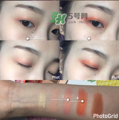 愛(ài)麗小屋西柚盤(pán)色號(hào)_愛(ài)麗小屋西柚盤(pán)試色圖