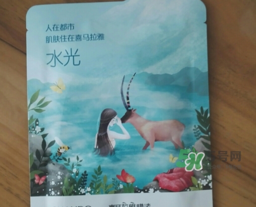 自然堂溫泉水水光面膜怎么樣？自然堂溫泉水水光面膜價格