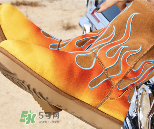 ugg與jeremy scott聯(lián)名上腳效果怎么樣_實(shí)物好看嗎？
