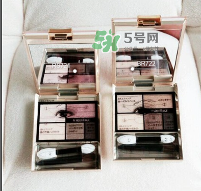 Maquillage心機(jī)眼影試色  Maquillage心機(jī)五色眼影怎么樣？