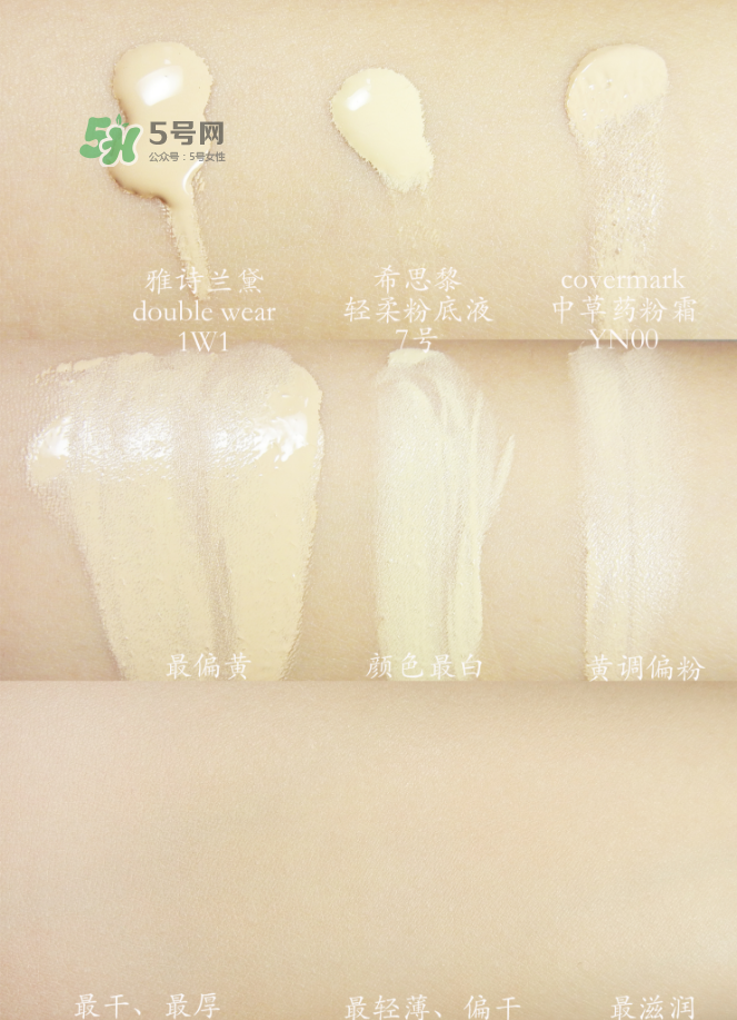 希思黎粉底液色號怎么選？希思黎粉底液黃皮適合哪個色號？