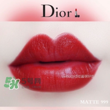 迪奧999金屬色怎么樣？迪奧999金屬色和滋潤和啞光對比