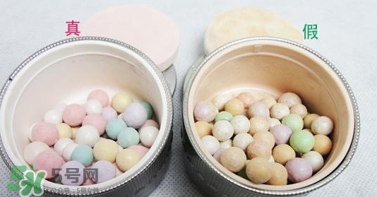 嬌蘭幻彩流星粉球真假辨別對比圖 嬌蘭幻彩流星粉球真假辨別對比圖
