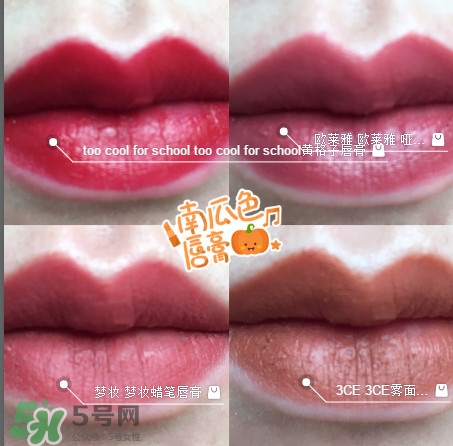 秋冬口紅適合什么的顏色 適合秋冬的口紅顏色 秋冬口紅適合什么的顏色 適合秋冬的口紅顏色