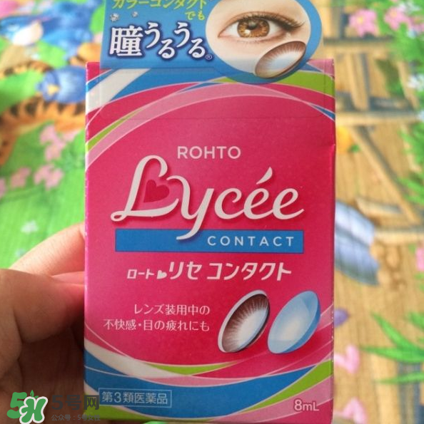 樂敦小粉花戴著隱形能用嗎_戴隱形能不能滴？