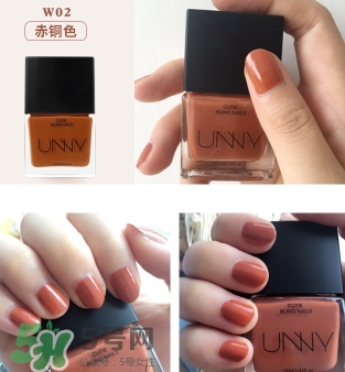 unny可撕拉指甲油怎么樣？unny可撕指甲油試色
