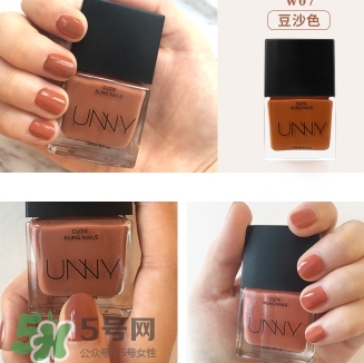 unny可撕拉指甲油怎么樣？unny可撕指甲油試色