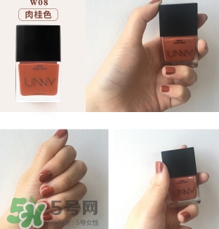 unny可撕拉指甲油怎么樣？unny可撕指甲油試色
