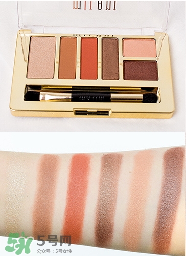 milani六色眼影盤色號試色 milani六色眼影盤色號試色