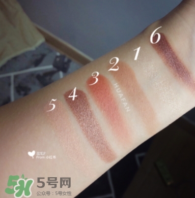 milani六色眼影盤色號試色 milani六色眼影盤色號試色