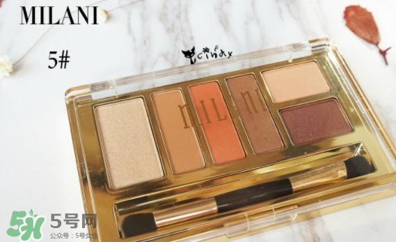 milani六色眼影盤(pán)5號(hào)盤(pán)怎么畫(huà)_試色 milani六色眼影盤(pán)5號(hào)盤(pán)怎么畫(huà)_試色