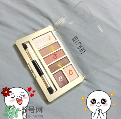 milani六色眼影盤(pán)5號(hào)盤(pán)怎么畫(huà)_試色 milani六色眼影盤(pán)5號(hào)盤(pán)怎么畫(huà)_試色